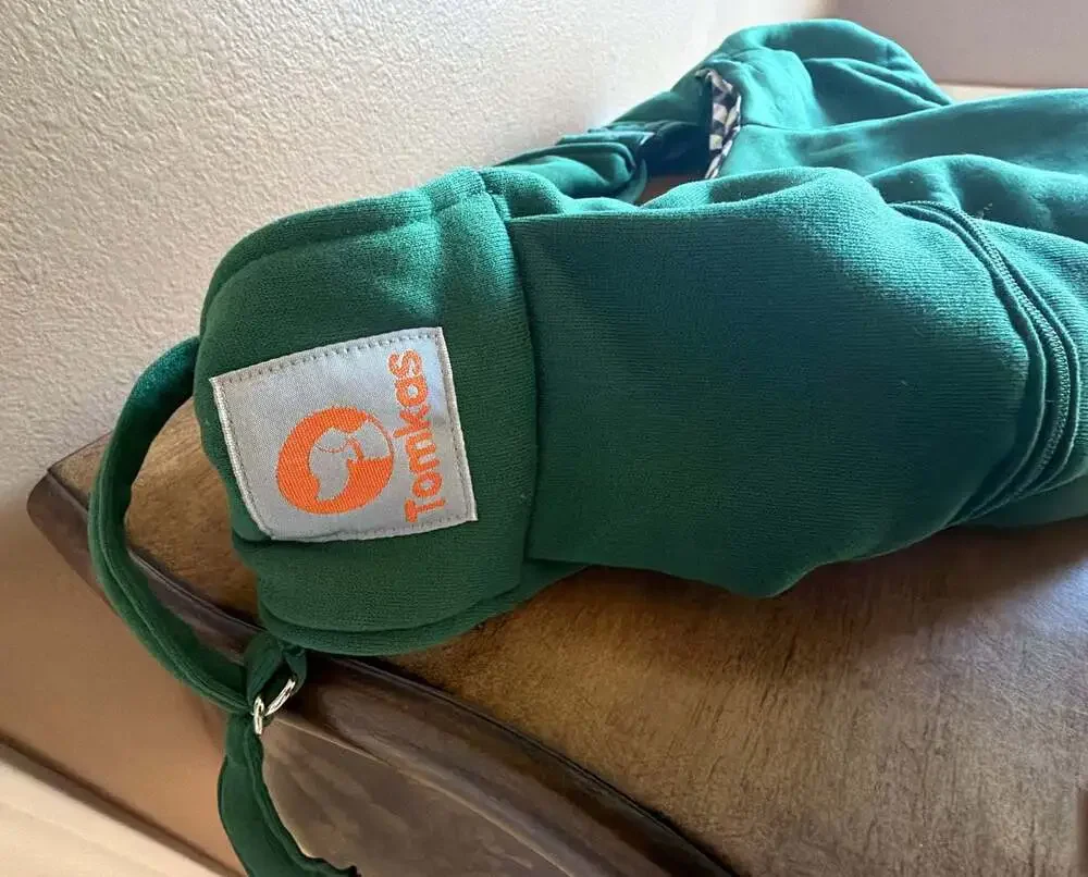 Tomkas Green Pet Carrier Sling Bag